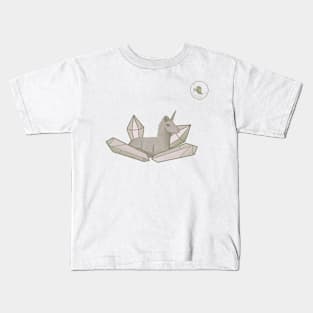 jade unicorn Kids T-Shirt